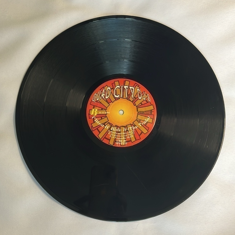 QUAD CITY DJS - "C'MON N' RIDE IT (THE TRAIN)' VINYL RECORD ✨✨✨ - Picture 4 of 4